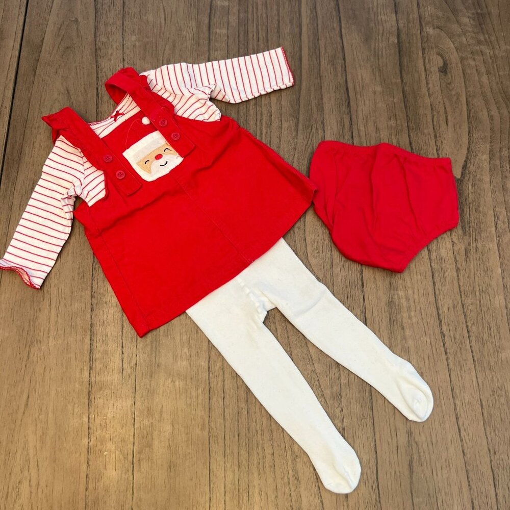 6 month Santa Outfit